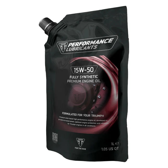 Triumph Ester Based Fully Synthetic 15W-50 1 Litre Eco Pouch