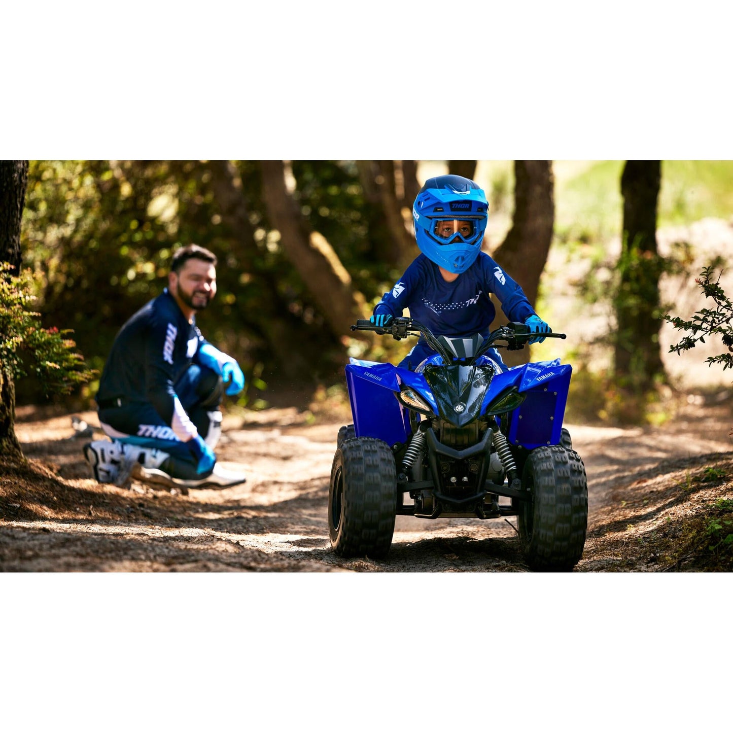 Yamaha Kids Off-Road Racing Quad Bike