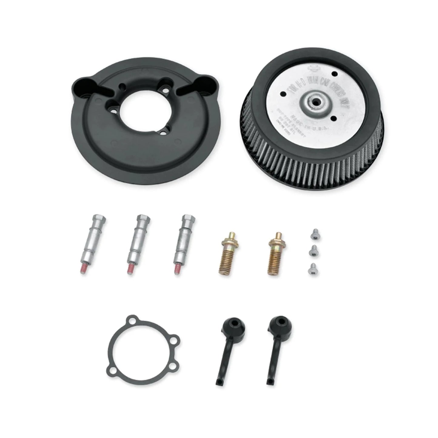 Harley-Davidson® Screamin' Eagle Round High-Flow Air Cleaner - Sportster - Black