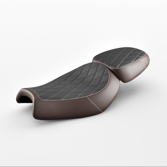 Triumph Scrambler 400 X - Quilted Rider & Pillion Seat