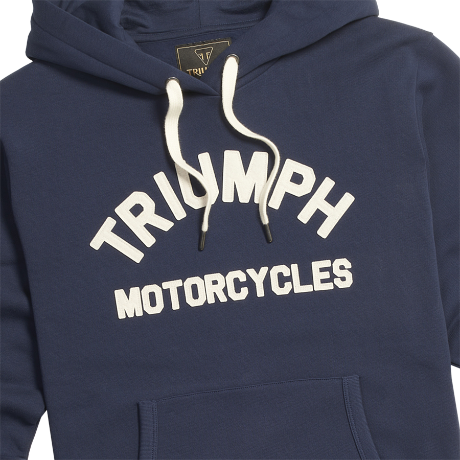 Triumph Carrick Hoodie - Navy/Bone