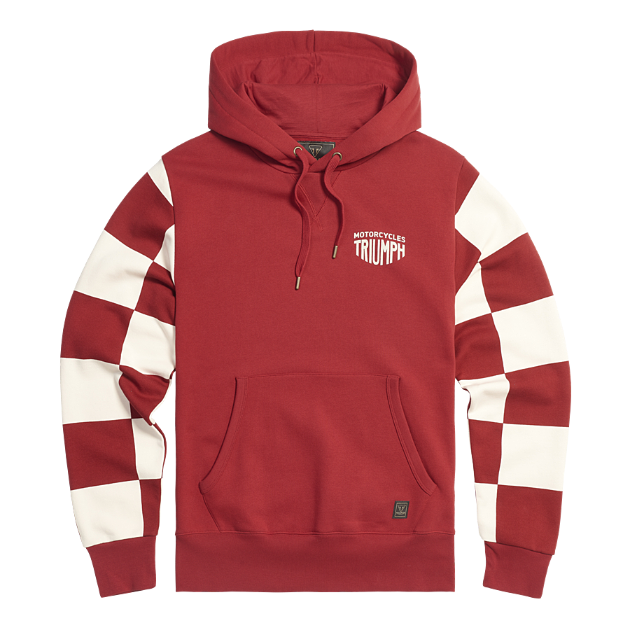 Triumph Haytham Hoodie - Red/Bone