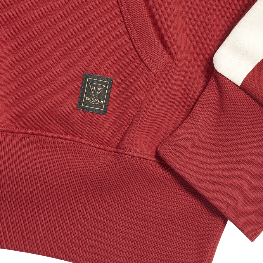 Triumph Haytham Hoodie - Red/Bone