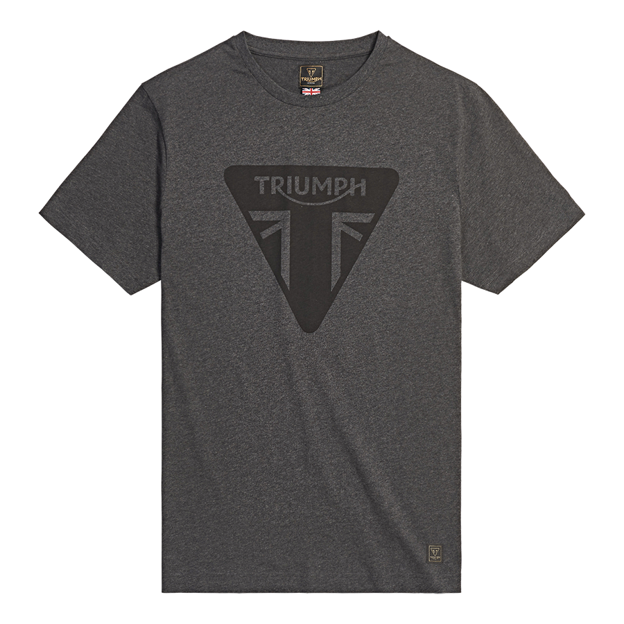 Triumph Helston T-Shirt - Black Marl