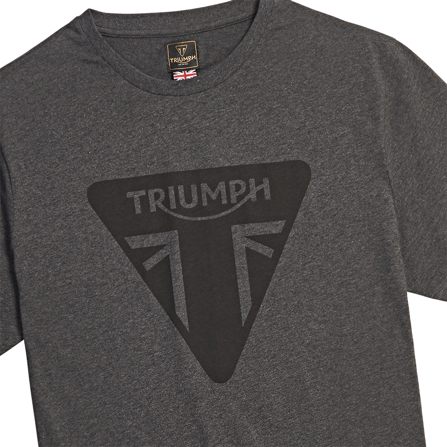 Triumph Helston T-Shirt - Black Marl