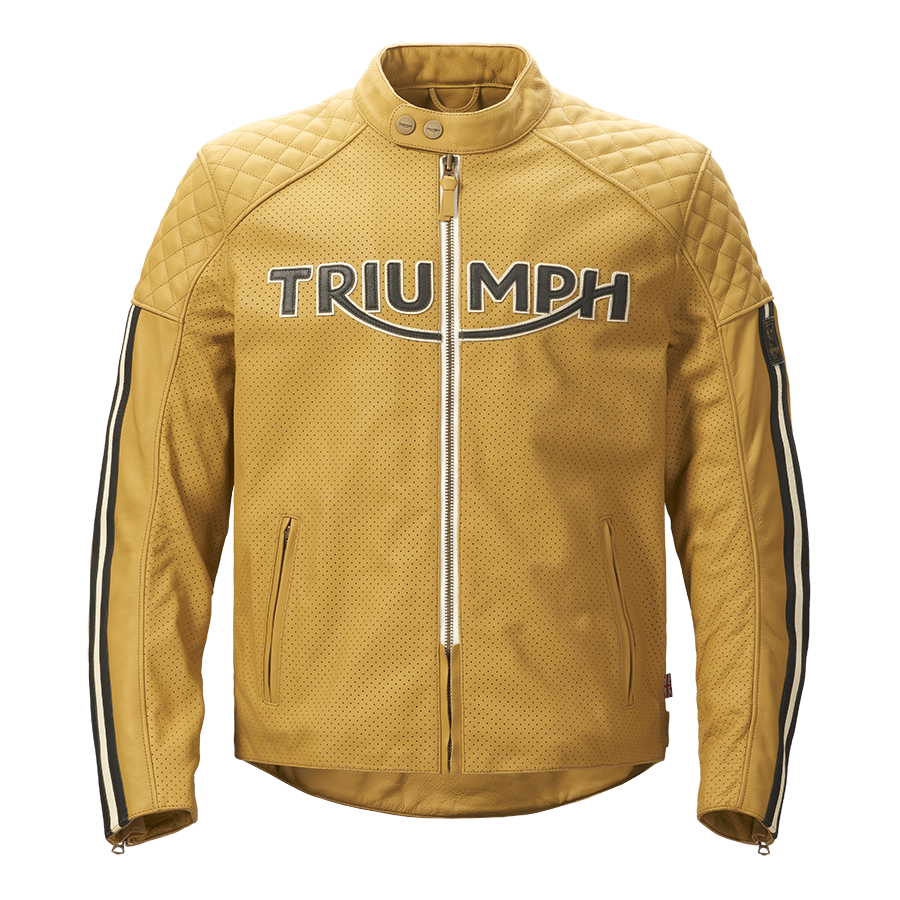 Triumph Braddan Air Race Jacket - Gold