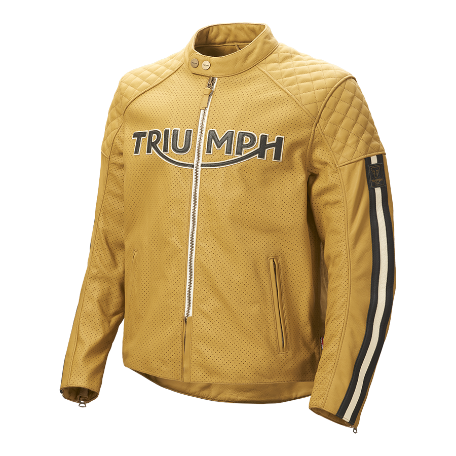 Triumph Braddan Air Race Jacket - Gold