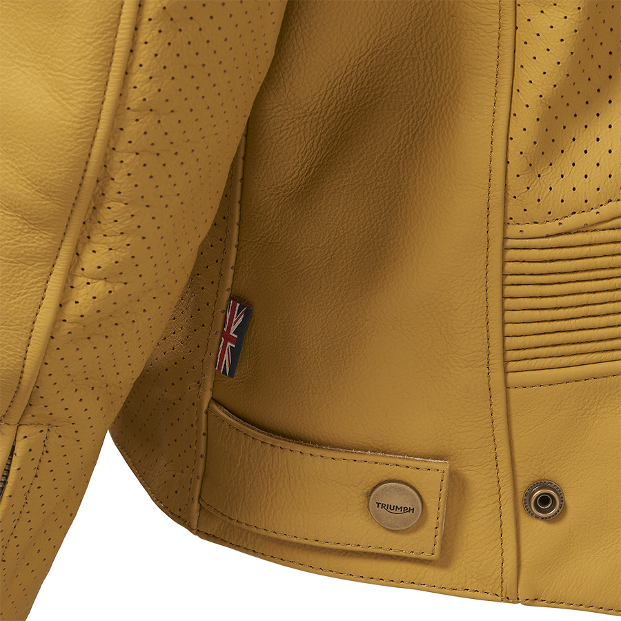 Triumph Braddan Air Race Jacket - Gold