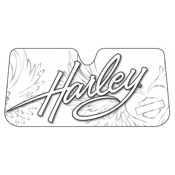Harley-Davidson® Accordion Harley Script Sunshade