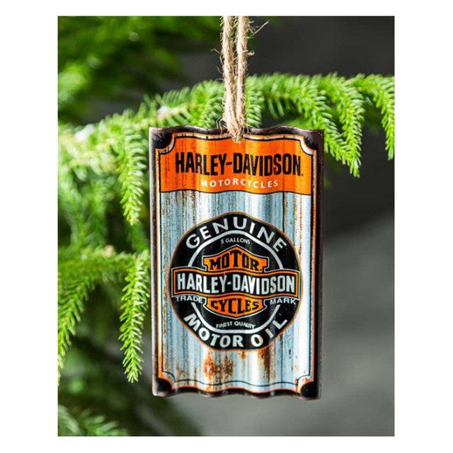 Harley-Davidson® Genuine Oil Ornament - Corrugated