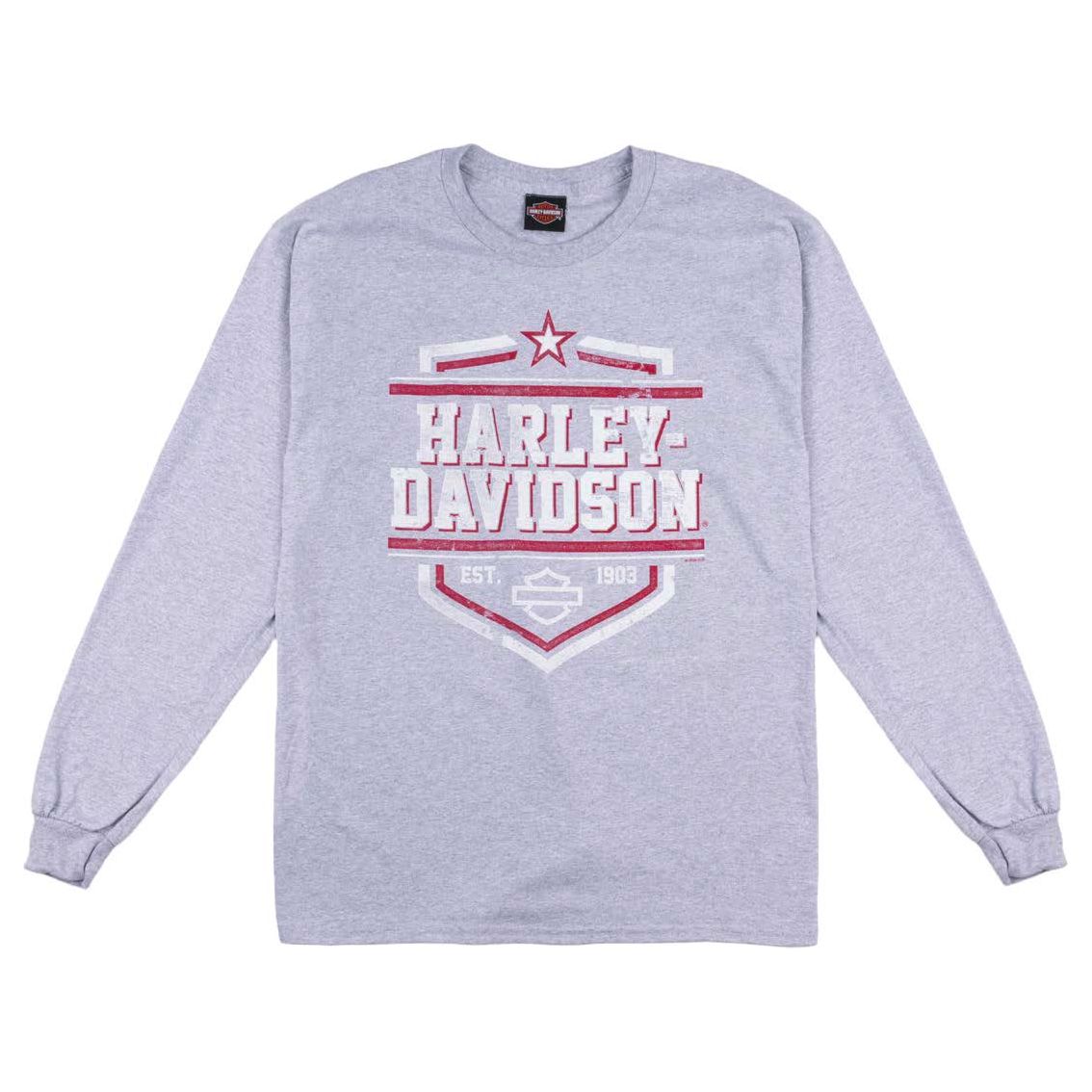 Harley-Davidson® Men's "Cowboys" Guildford H-D Long Sleeve Dealer T-Shirt
