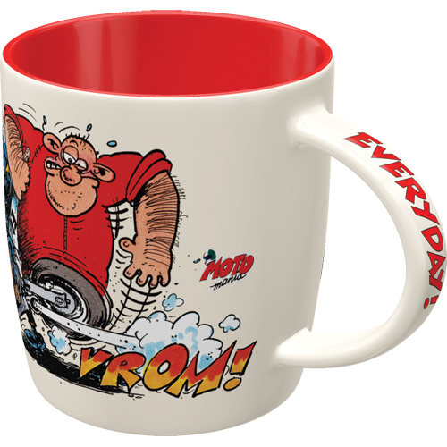Nostalgic-MotoMania Kick Start Your Day Mug