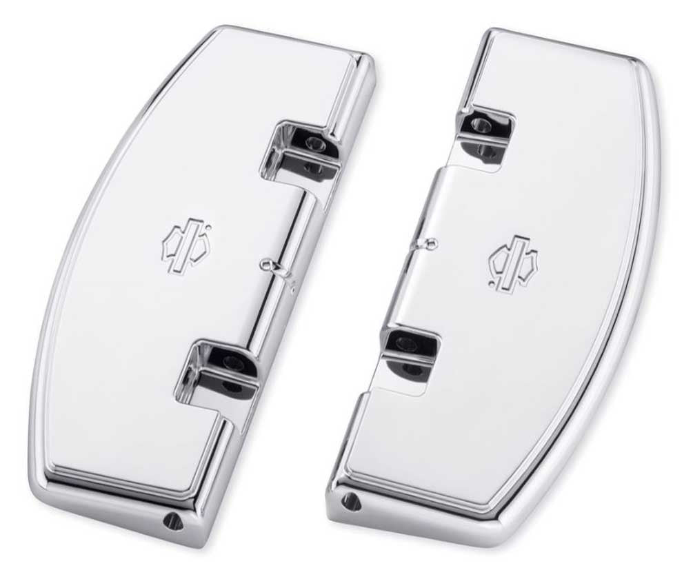 Harley-Davidson® Classic Passenger Footboard Pan Kit - Chrome Finish 50501144
