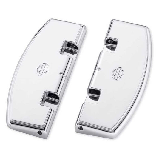 Harley-Davidson® Classic Passenger Footboard Pan Kit - Chrome Finish 50501144