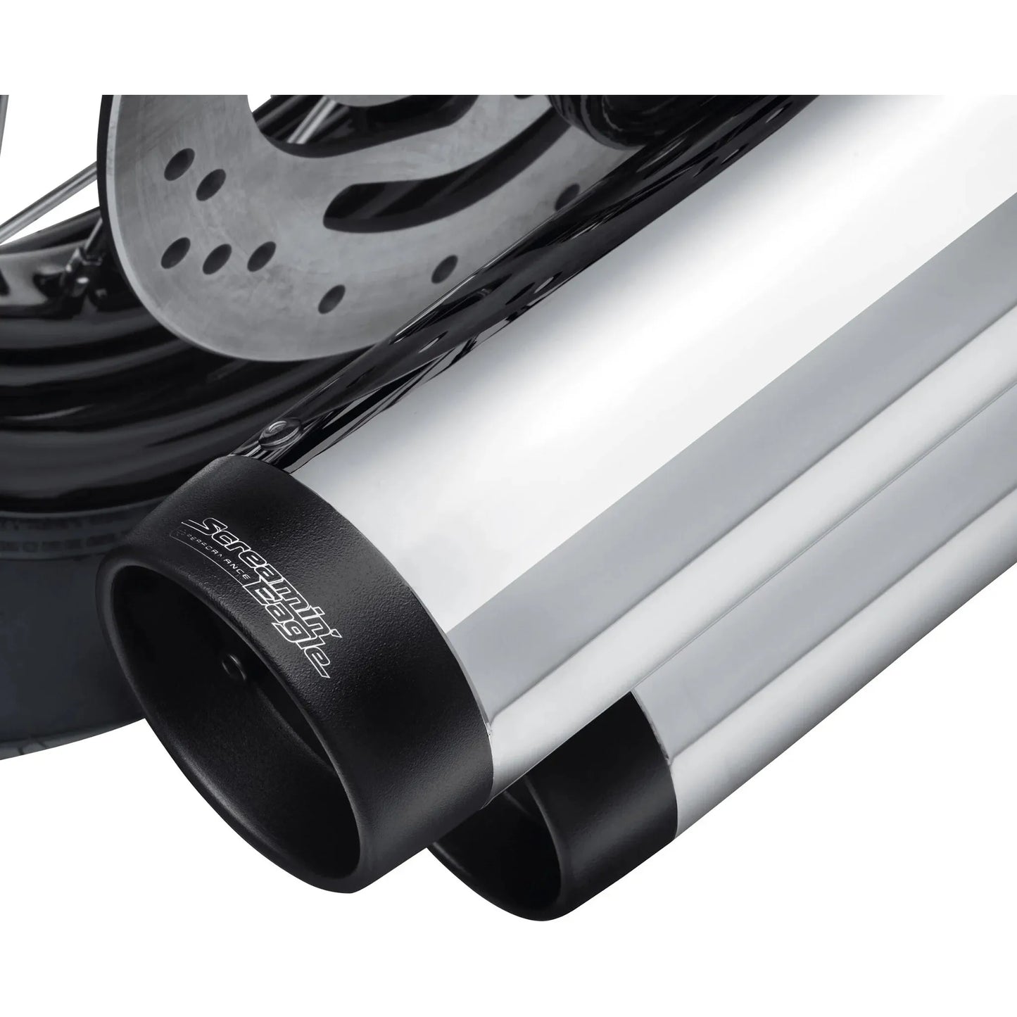 Harley-Davidson ® Satin Black 3.5 in. End Caps
