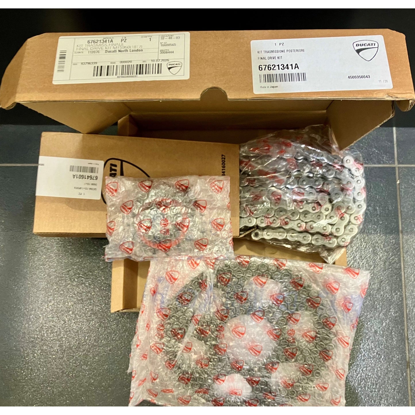 Ducati Final Drive Chain & Sprocket Kit Multistrada 950 and Multistrada V2