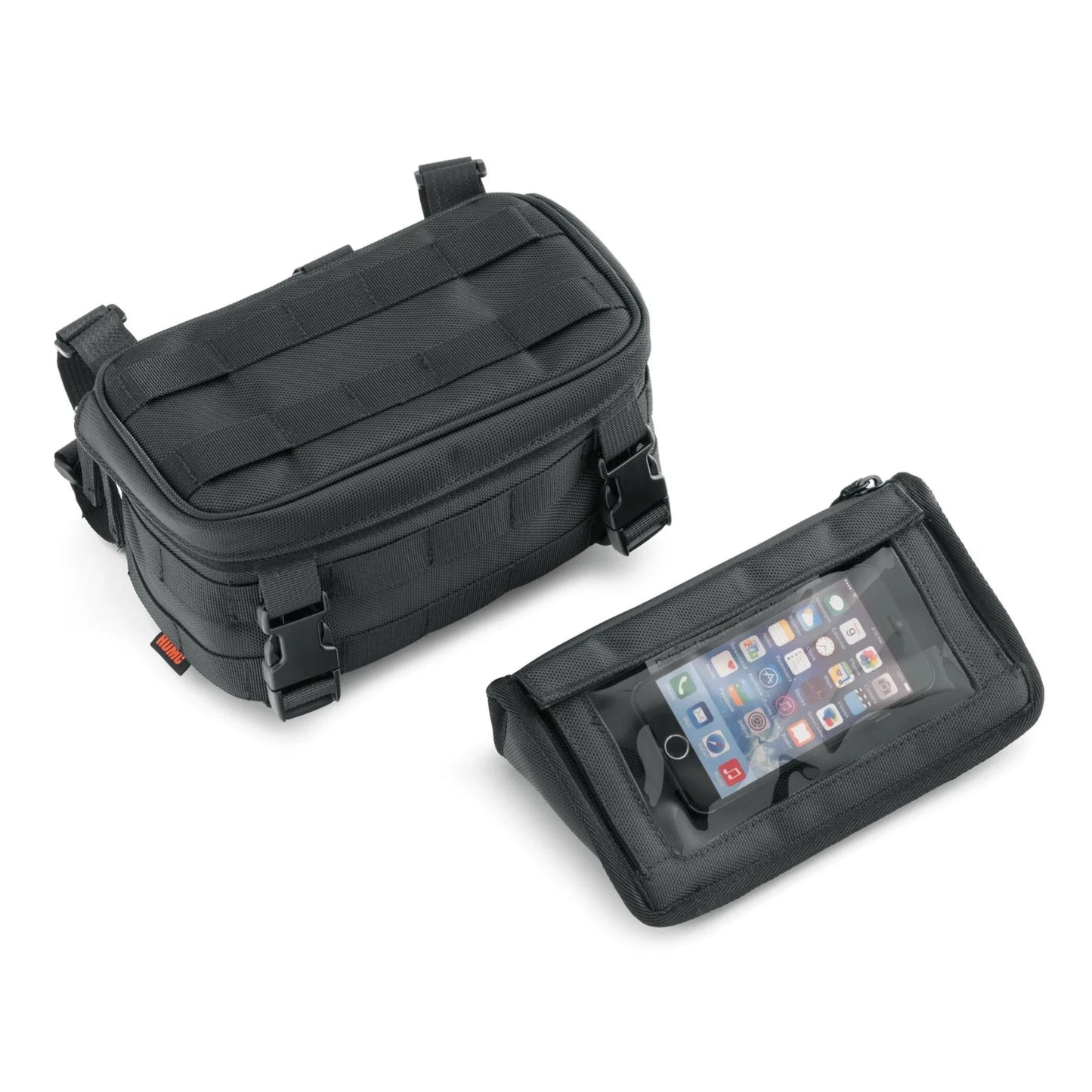 Harley-Davidson® Overwatch Large Handlebar Bag, Universal Fit - Black
