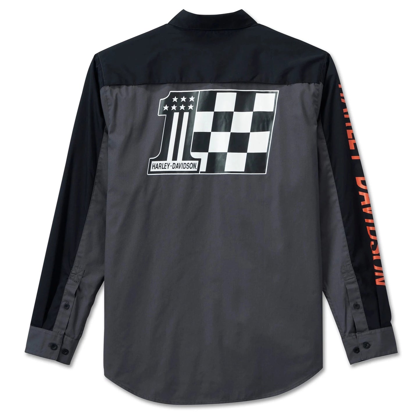 Harley-Davidson® Men's #1 Victory Shirt - Blackened Pearl