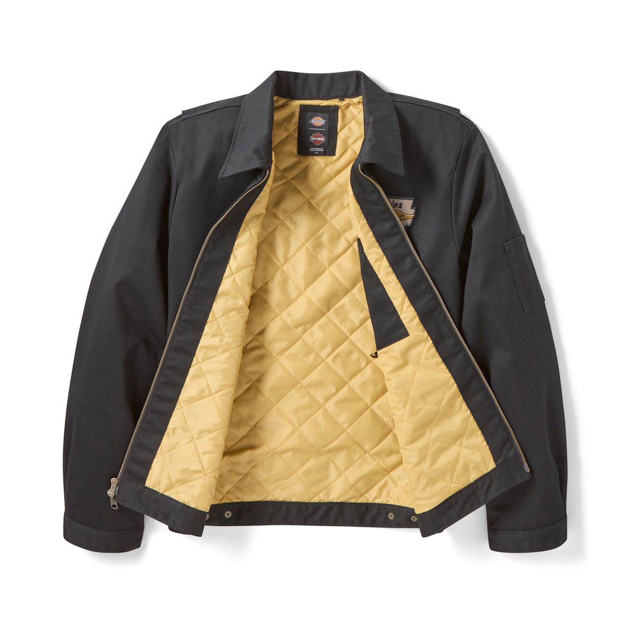 Dickies X H-D® Quilted Lined Eisenhower Jacket - Black