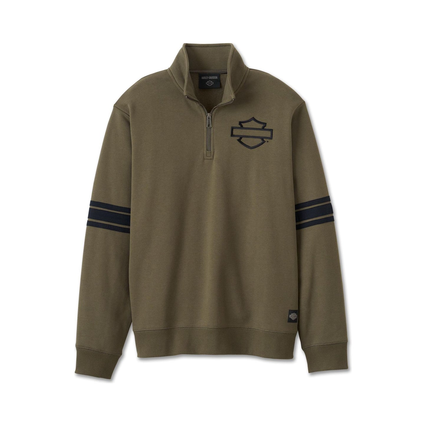 Harley-Davidson® Bar & Shield 1/4 Zip Fleece - Grape Leaf