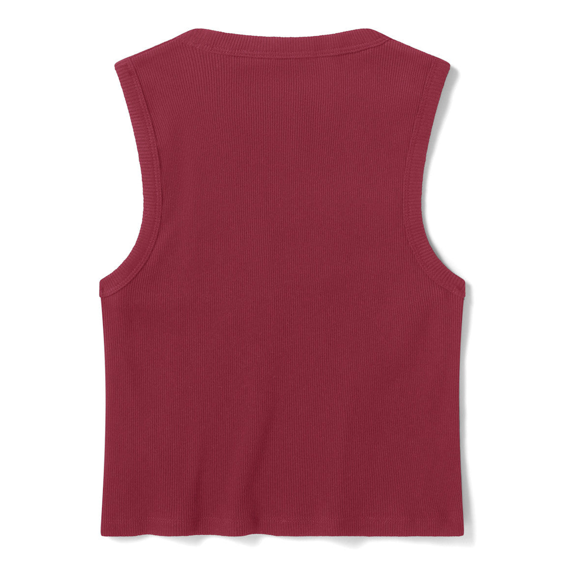Dickies X H-D® Women's Winged Bar & Shield Ribbed Tank - Tibetan Red