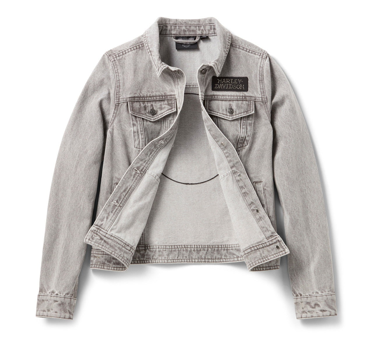 Harley-Davidson® Women's Willie G Bling Denim Jacket