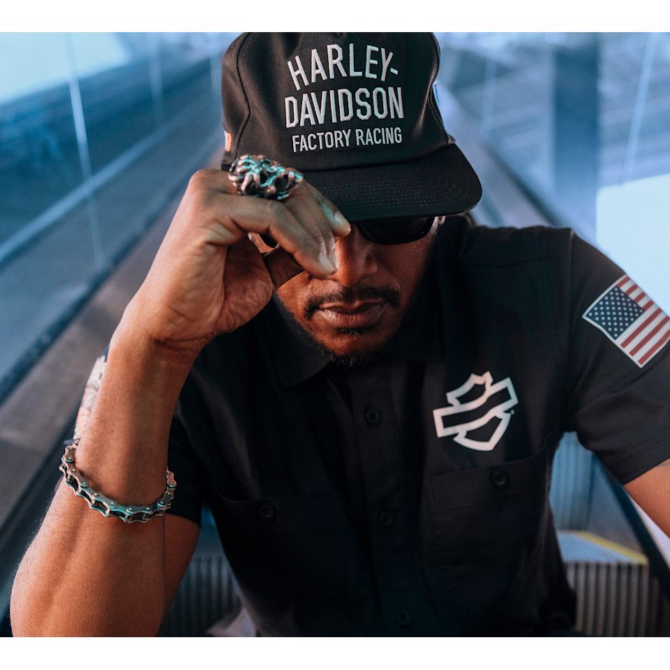 Harley-Davidson® Factory Racing Fanwear Coolmax Short Sleeve Shirt