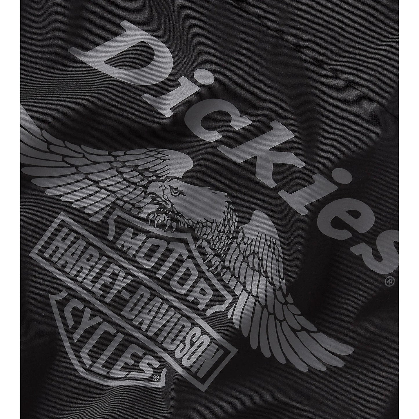 Dickies x H-D® Men's Eagle Short Sleeve Work Shirt - Anthracite
