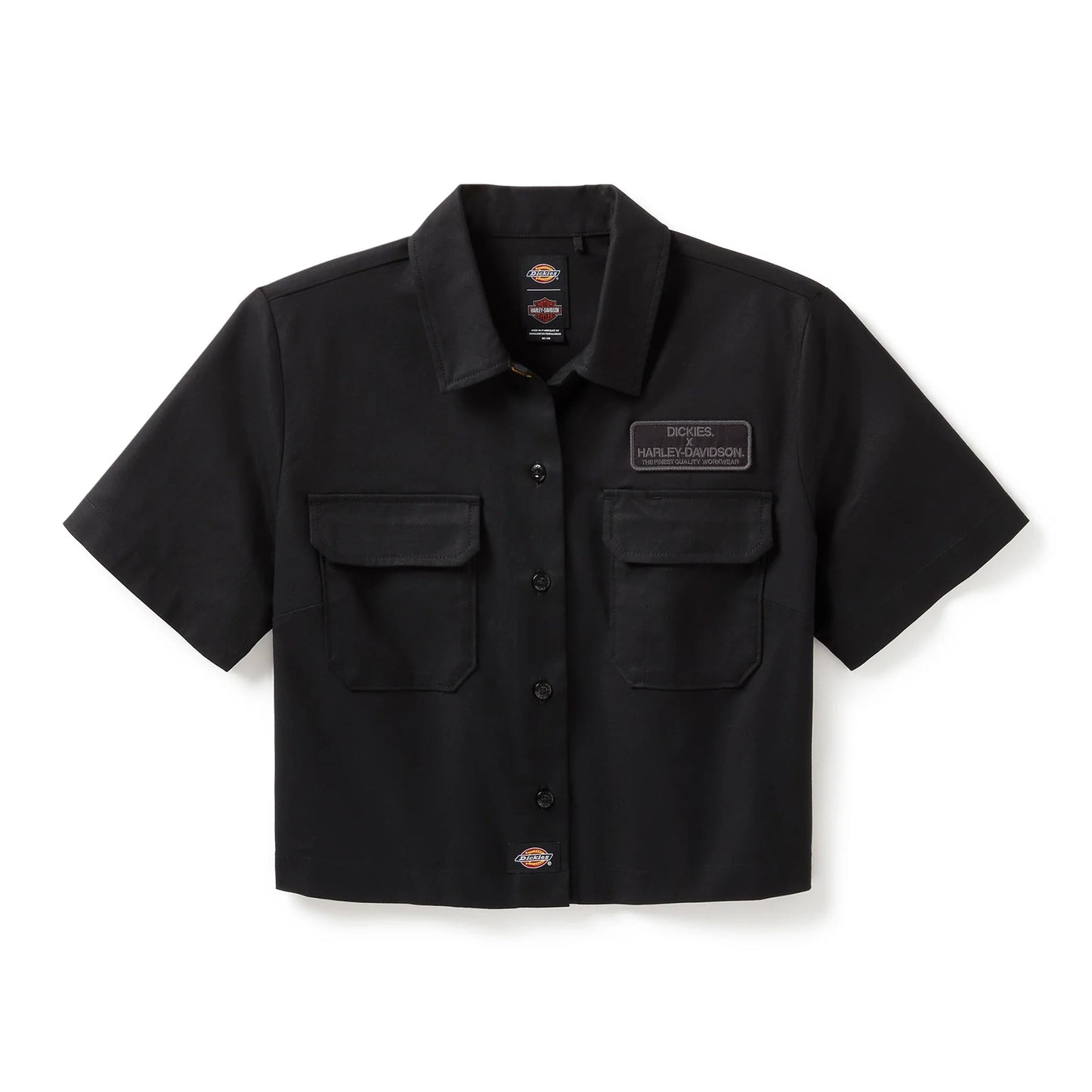Dickies x H-D® Women's Eagle Cropped Work Shirt