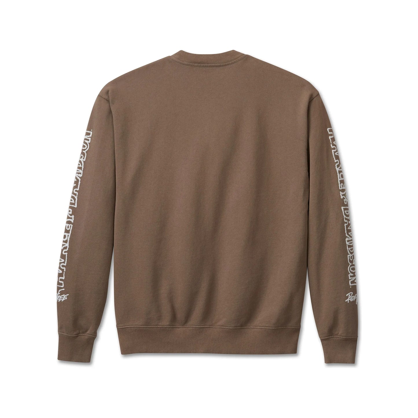 Harley-Davidson® Willie G #1 Skull Sketch Crewneck Sweatshirt - Dark Grey/Green
