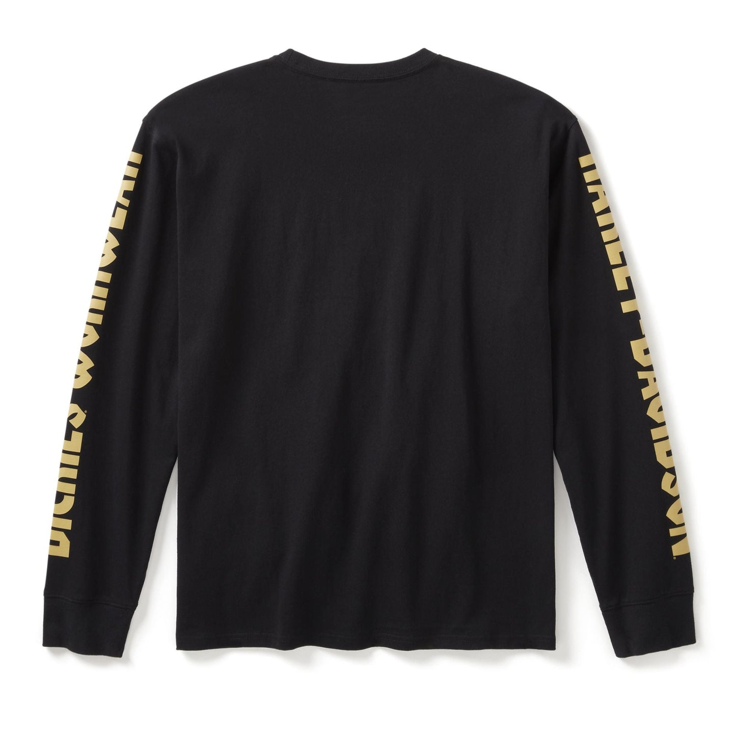 Dickies x H-D® Men's Heavyweight Long Sleeve Eagle Tee Black