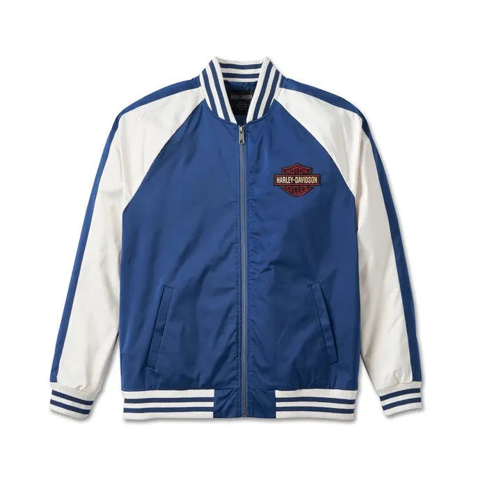 Harley-Davidson® Men's Club Crew Jacket - Ensign Blue