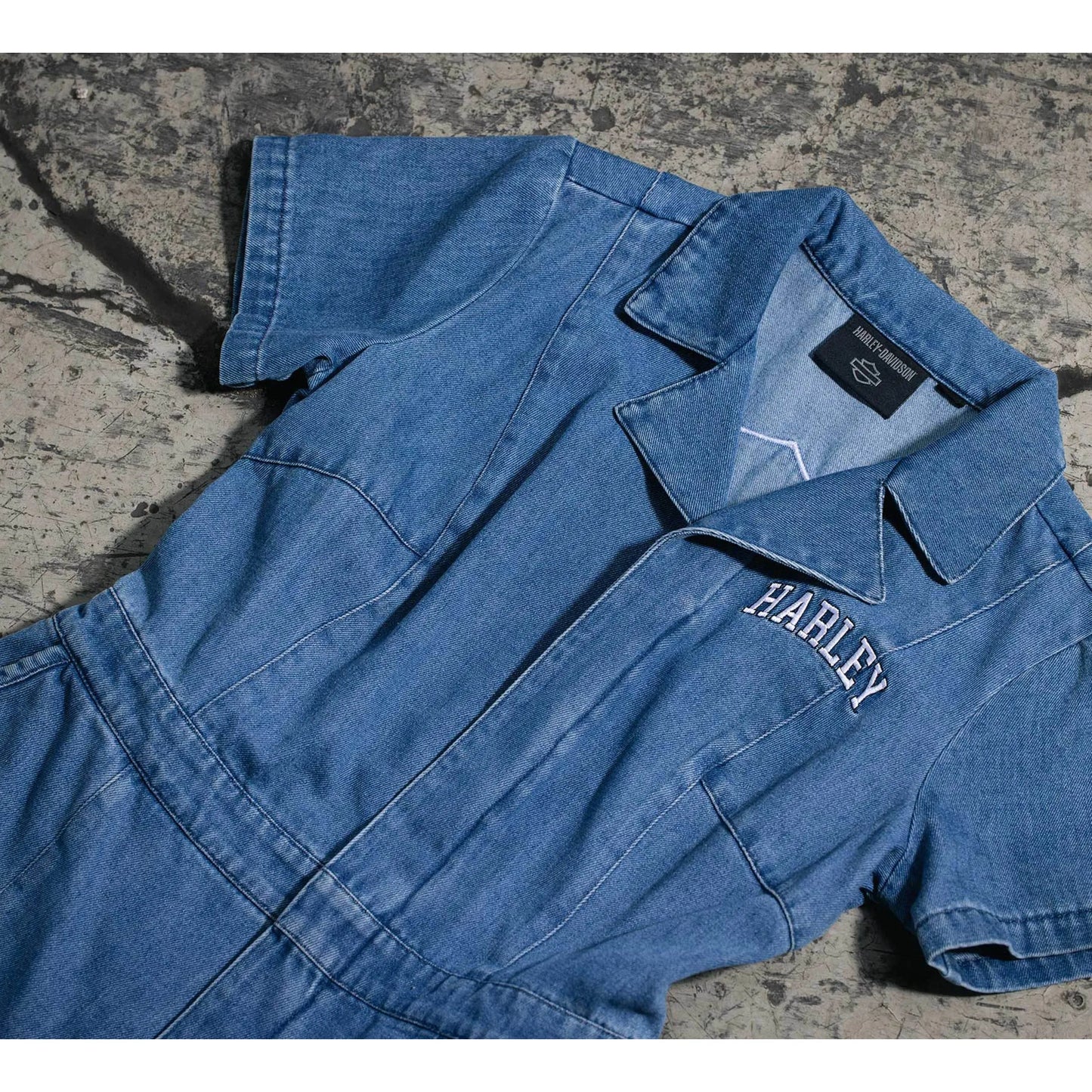 Harley-Davidson® Women's Jumpsuit - Hero Denim