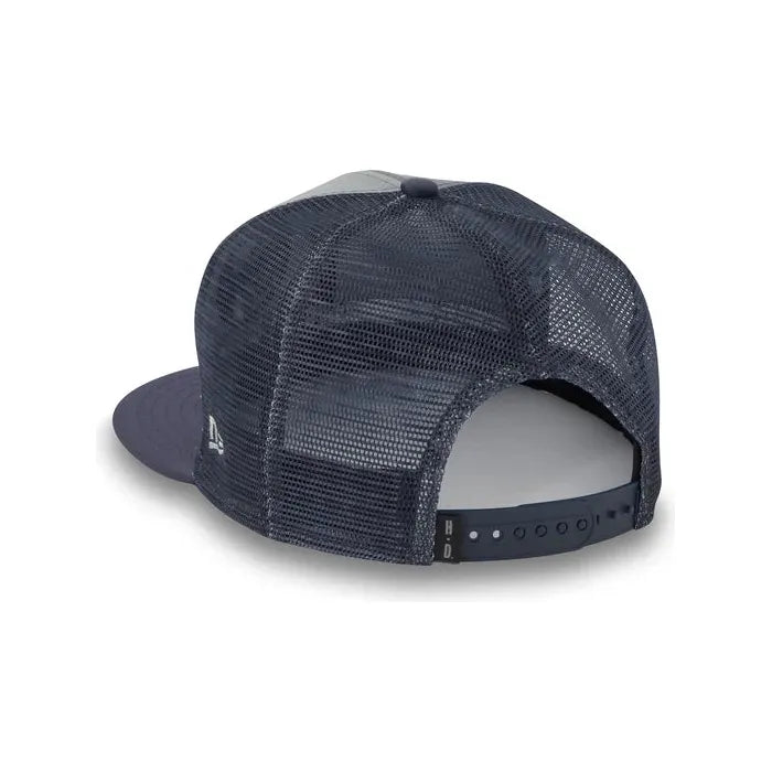 Harley-Davidson® Stacked Bar & Shield 9FIFTY Adjustable Trucker Cap - Ombre Blue