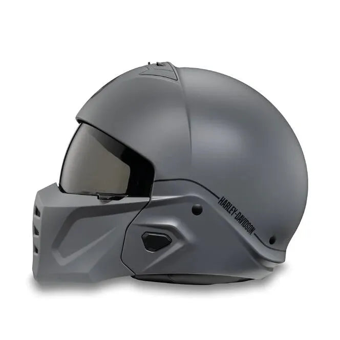 Harley-Davidson® Pilot II X04 2 in 1 Helmet-Gunship Grey