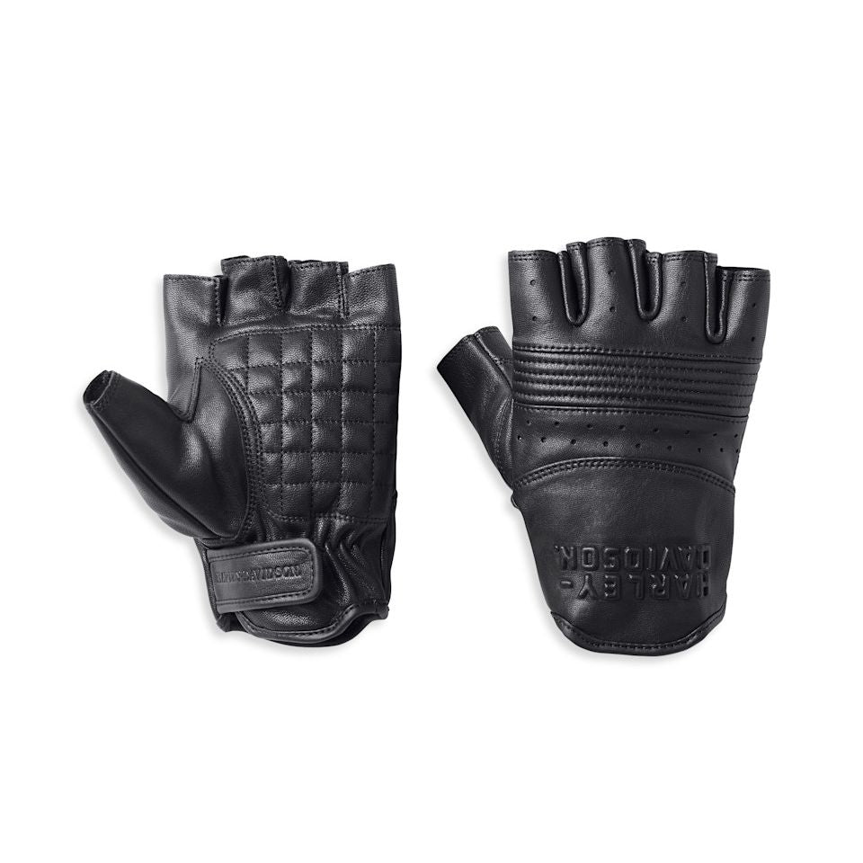 Harley-Davidson® Men's Oakbrook Fingerless Leather Glove