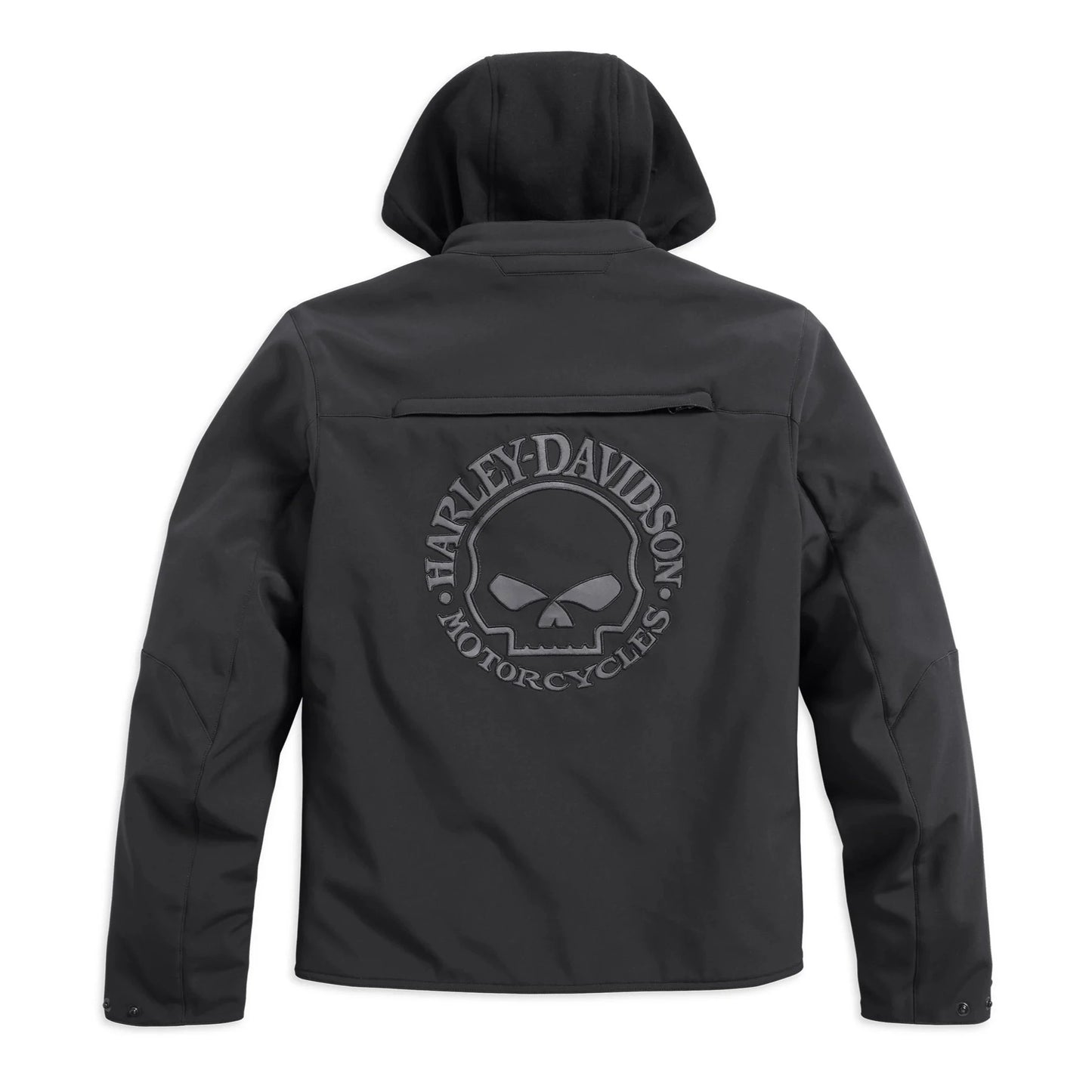 Harley-Davidson® Reflective Skull Water-Resistant 3-in-1 Soft Shell Riding Jacket