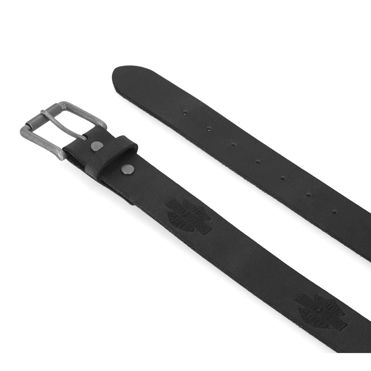 Harley-Davidson® Bar & Shield Logo Repeat Belt - Black