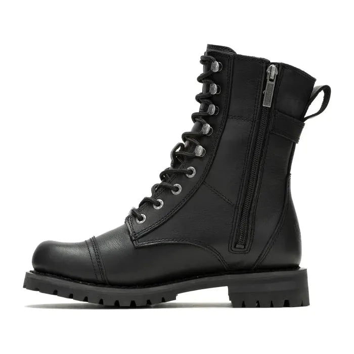 Harley-Davidson® Women's Leather Waterproof Balsa Skull Riding Boot