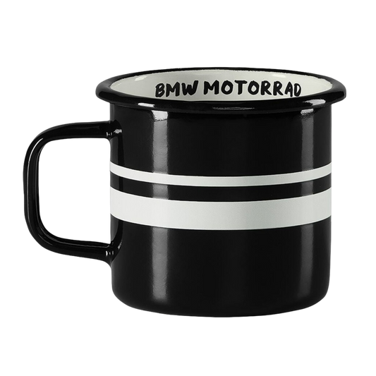 BMW Motorrad Twin Stripes Enamel Cup