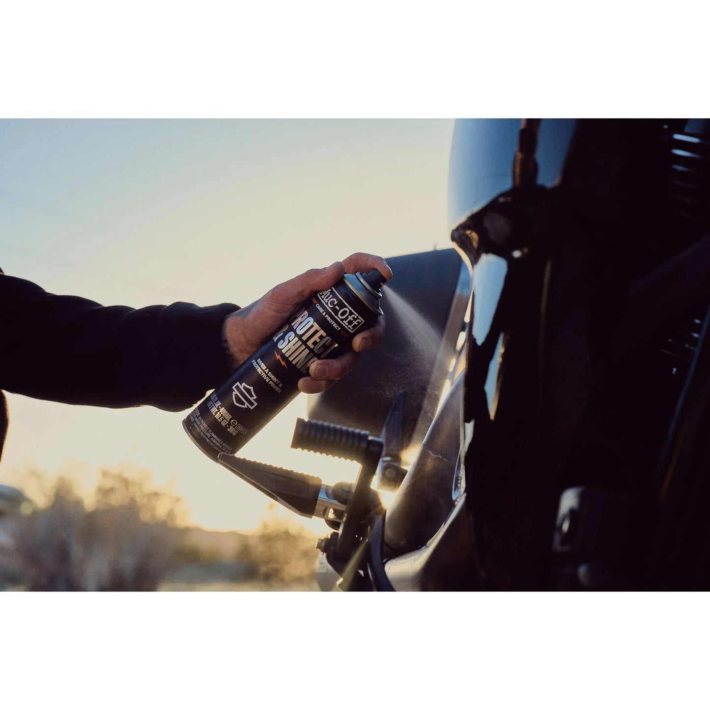 Muc-Off x Harley-Davidson® Protect & Shine Spray - 400ml
