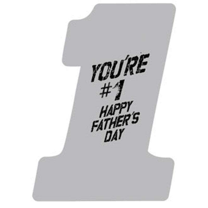 Harley-Davidson® #1 Skull Father's Day Greeting Card