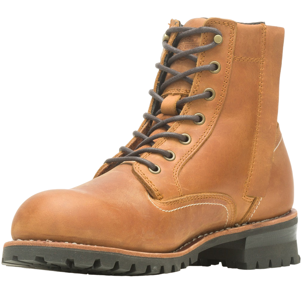 Harley-Davidson® Men's Brown Bentler 6-Inch Motorcycle Boots-Tan