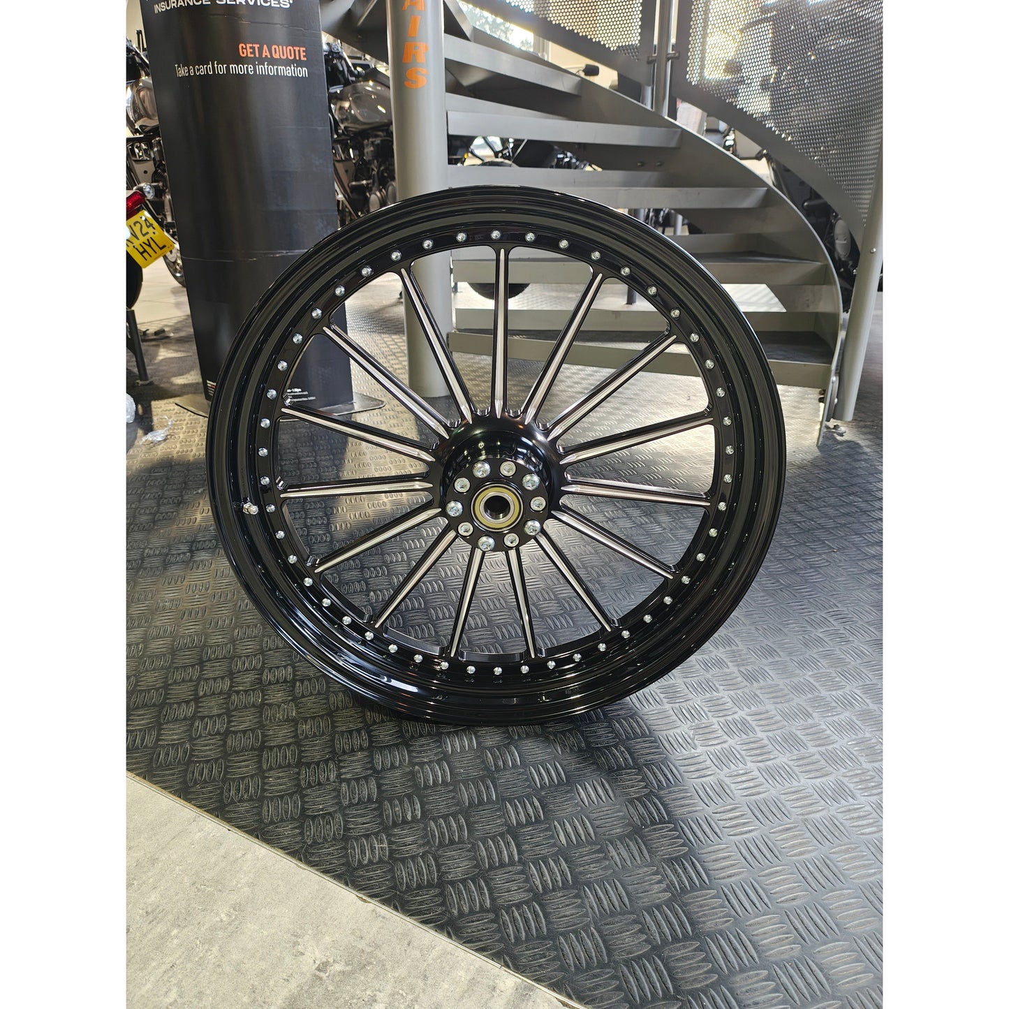 Harely-Davidson® Pair of Thunder bike wheels