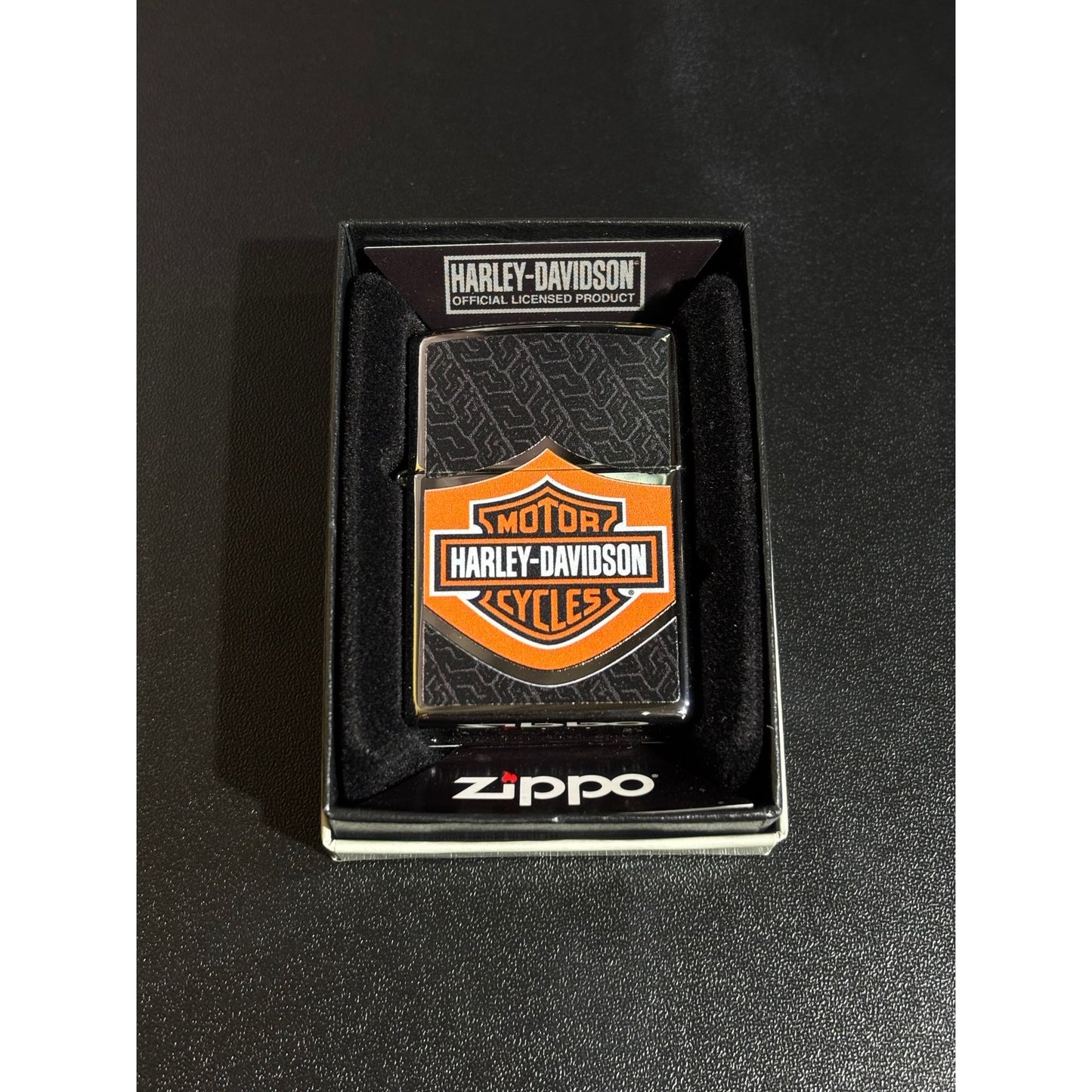 Harley-Davidson® B&S Tyre Tread Zippo Lighter