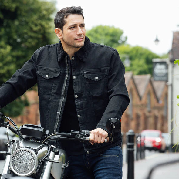Merlin Black Sherpa D3O® Riding Jacket
