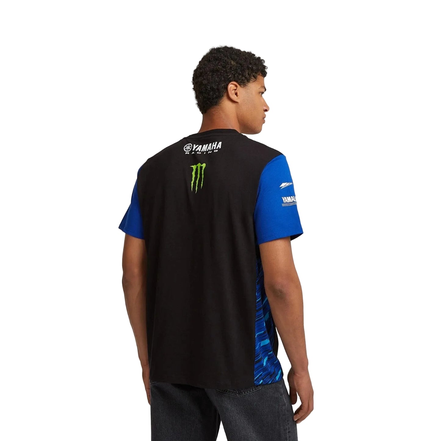 Yamaha Racing Monster Energy T-Shirt - Black / Blue