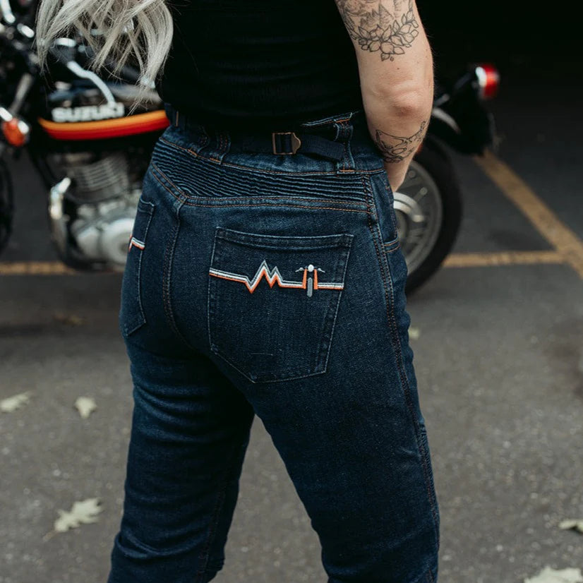 Motogirl Ellie Blue Jeans