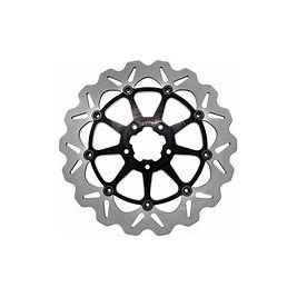 GALFER BRAKE DISC FLOAT WAVE BLACK CONTRAST