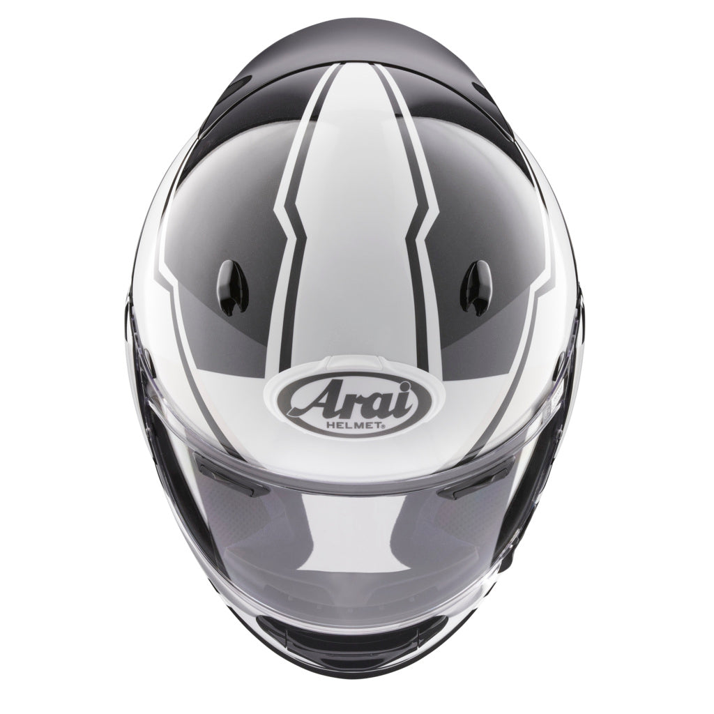 Triumph Arai Quantic Helmet - Black/White